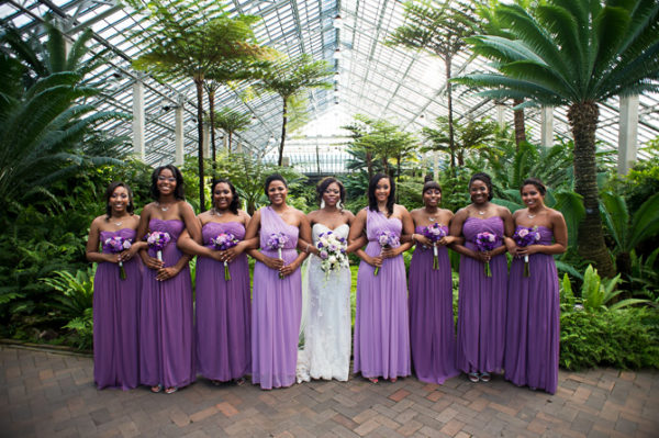 Garfield Park Conservatory Wedding TKL Photography