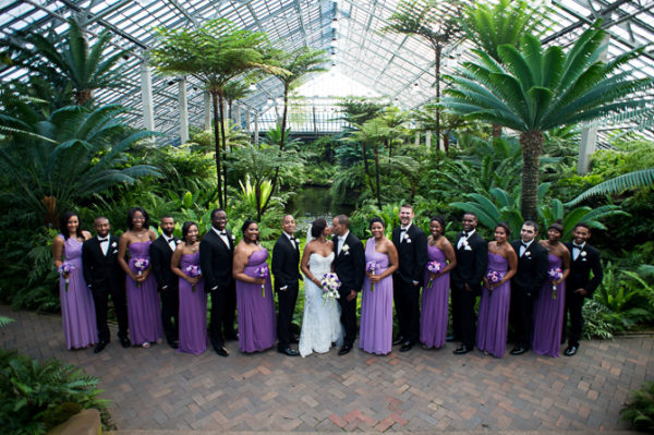Garfield Park Conservatory Wedding TKL Photography