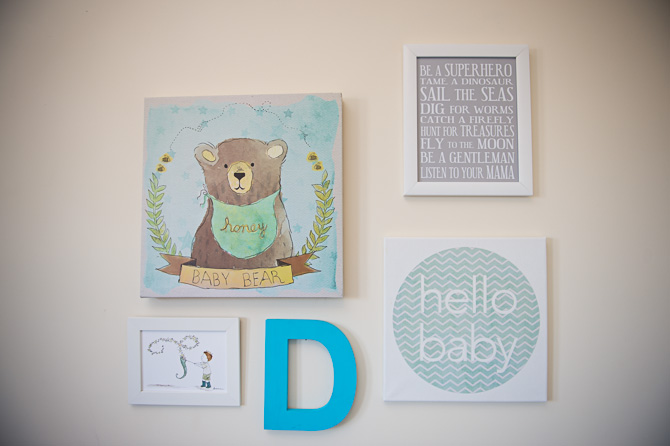 Hello Baby wall.