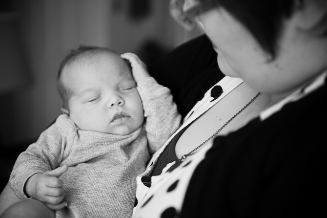 Adorable baby.